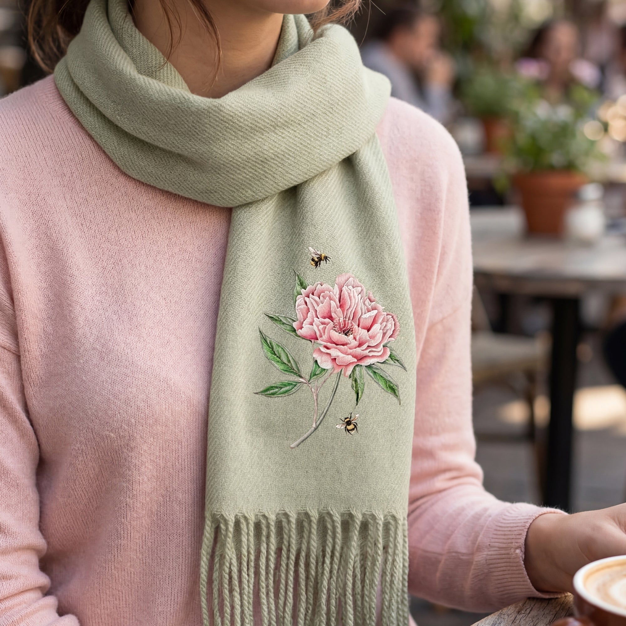 Mary Lake Thompson Scarves