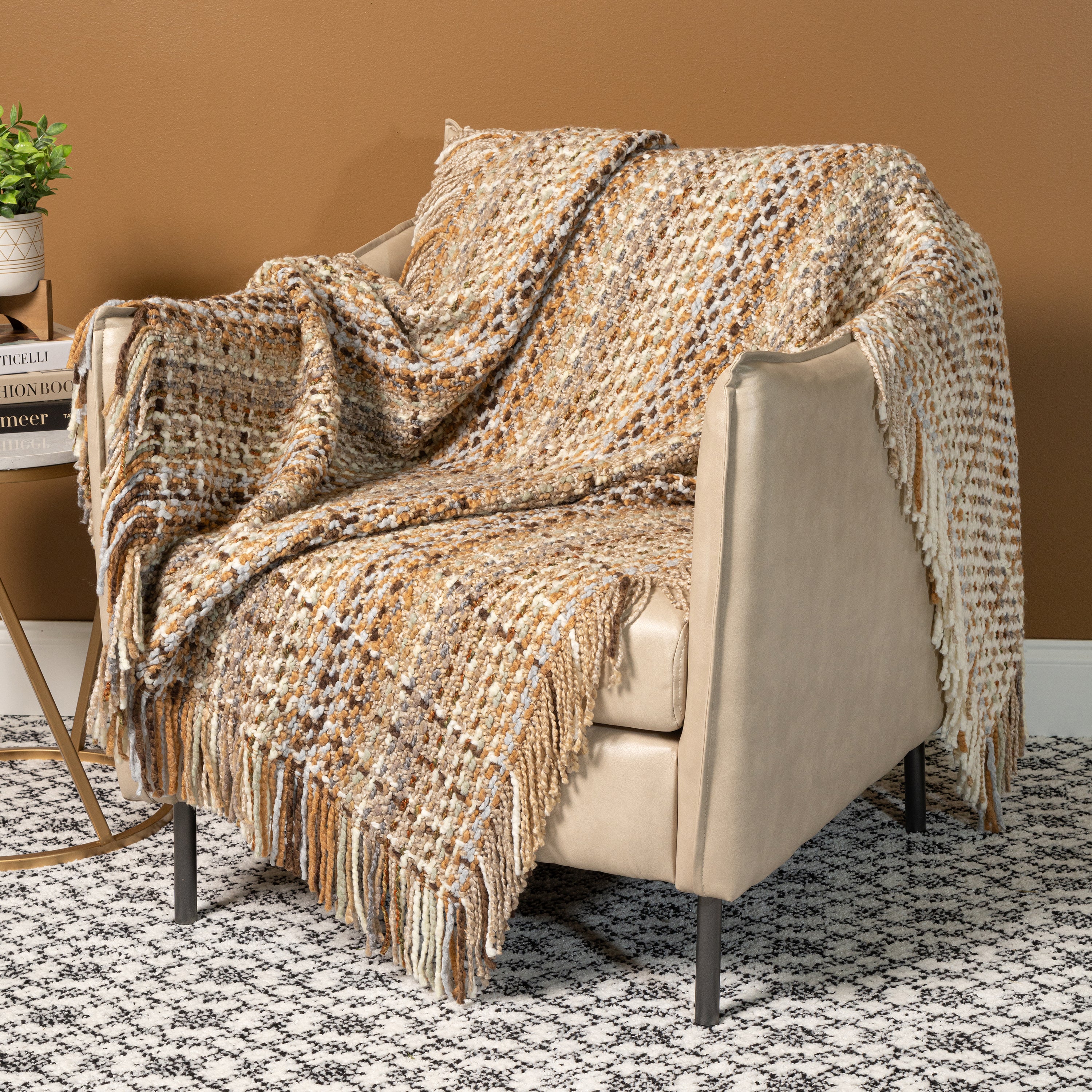 Ombre throw