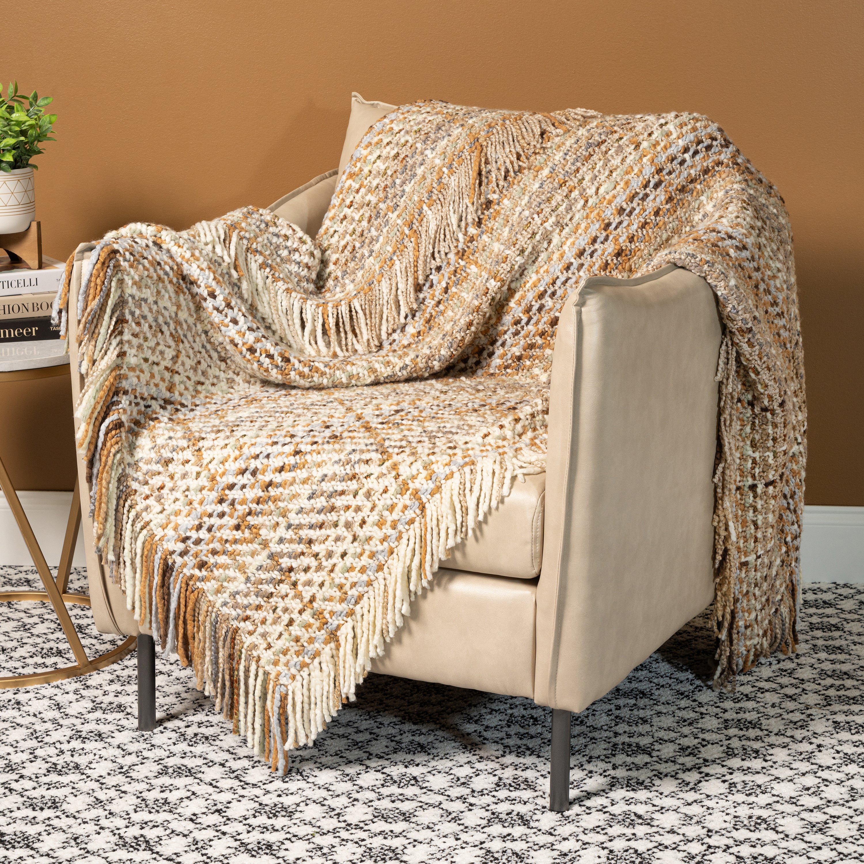 Ombre throw