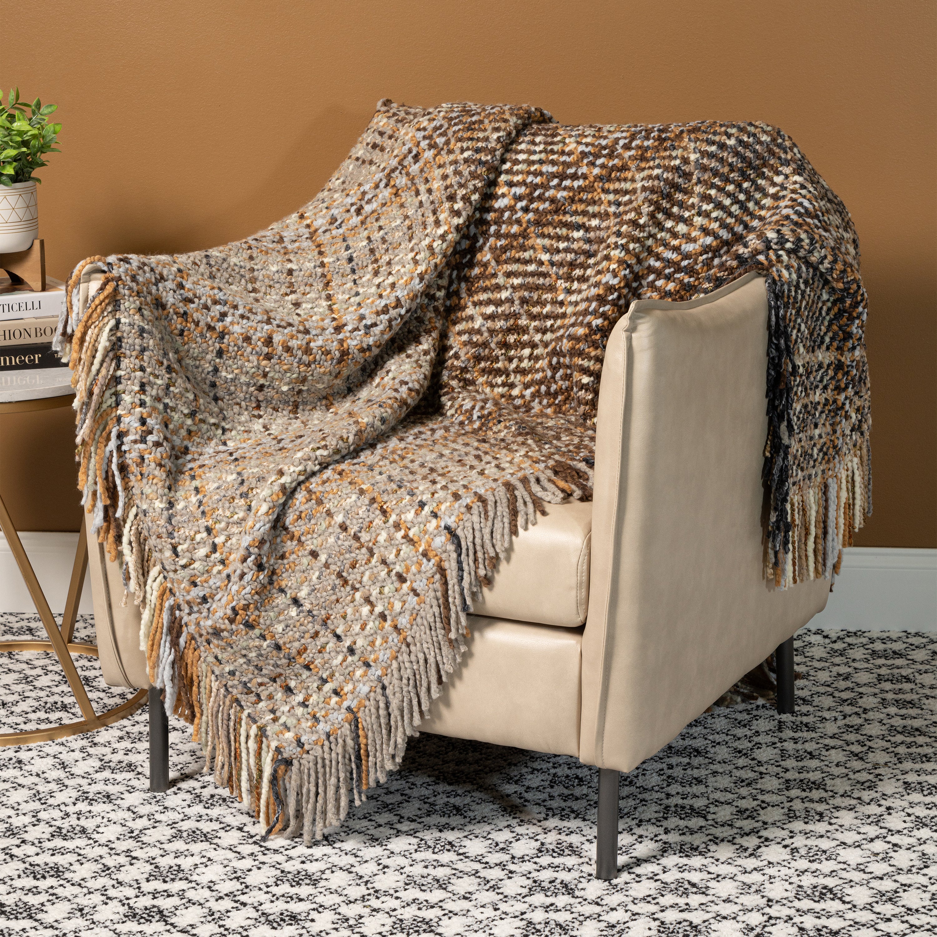 Ombre throw