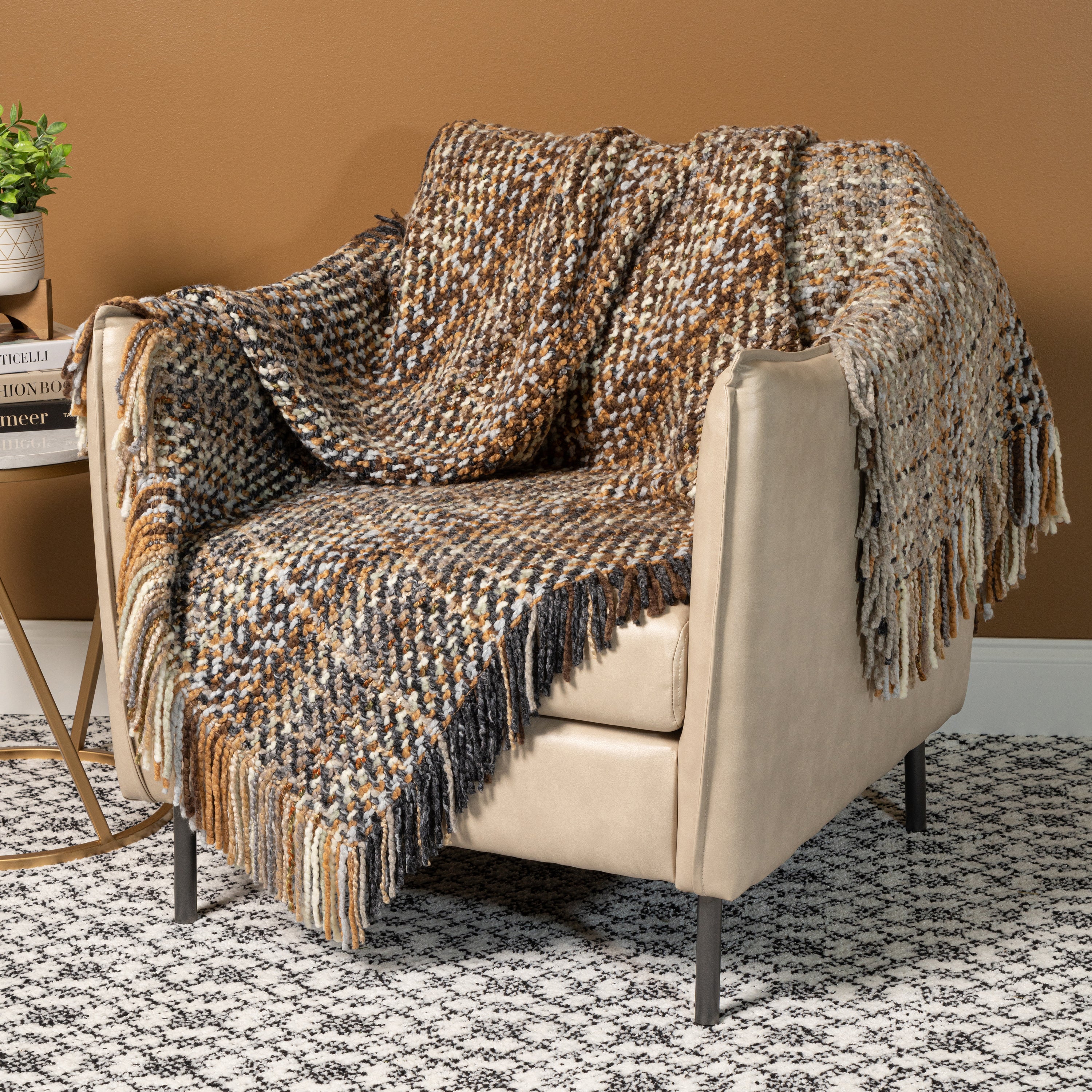 Ombre throw